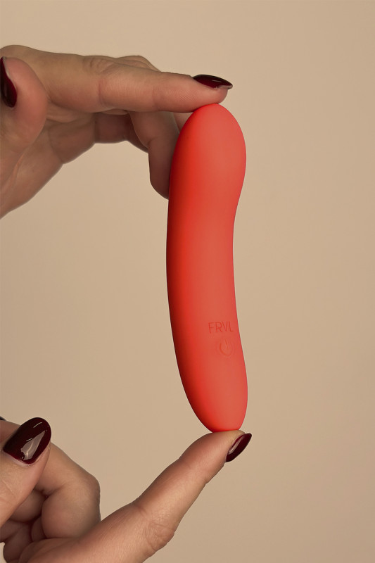 Мини вибратор Atom из премиального жидкого сликона (SENSORA)